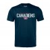 Футболка Montreal Canadiens Levelwear Navy Richmond Carve