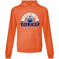 Толстовка Edmonton Oilers Levelwear Orange Relay Banner Arch