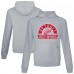 Detroit Red Wings Levelwear Gray Relay Banner Arch Pullover Hoodie