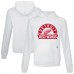 Detroit Red Wings Levelwear White Relay Banner Arch Pullover Hoodie Detroit Red Wings Levelwear White Relay Banner Arch Pullover Hoodie