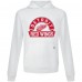Detroit Red Wings Levelwear White Relay Banner Arch Pullover Hoodie