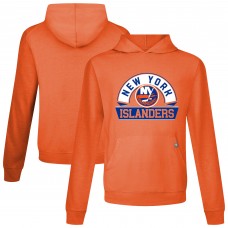 New York Islanders Levelwear Orange Relay Banner Arch Pullover Hoodie