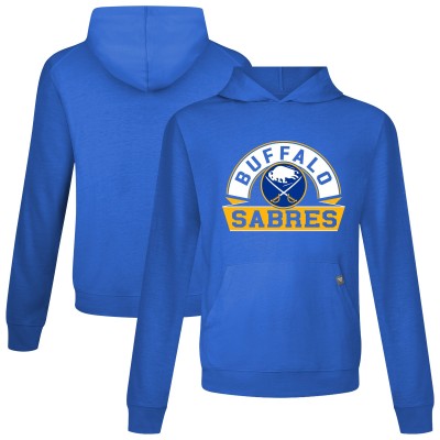 Buffalo Sabres Levelwear Royal Relay Banner Arch Pullover Hoodie