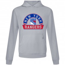 Толстовка New York Rangers Levelwear Gray Relay Banner Arch Толстовка New York Rangers Levelwear Gray Relay Banner Arch