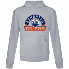 Толстовка Edmonton Oilers Levelwear Gray Relay Banner Arch