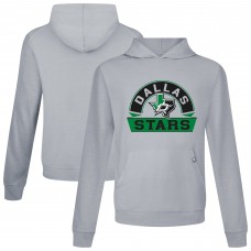 Dallas Stars Levelwear Gray Relay Banner Arch Pullover Hoodie Dallas Stars Levelwear Gray Relay Banner Arch Pullover Hoodie