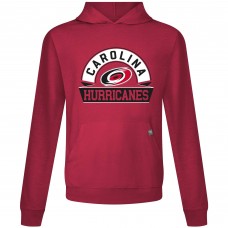 Carolina Hurricanes Levelwear Red Relay Banner Arch Pullover Hoodie Carolina Hurricanes Levelwear Red Relay Banner Arch Pullover Hoodie
