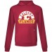 Calgary Flames Levelwear Red Relay Banner Arch Pullover Hoodie