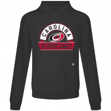 Carolina Hurricanes Levelwear Black Relay Banner Arch Pullover Hoodie Carolina Hurricanes Levelwear Black Relay Banner Arch Pullover Hoodie
