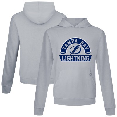 Толстовка Tampa Bay Lightning Levelwear Gray Relay Banner Arch