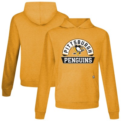 Толстовка Pittsburgh Penguins Levelwear Gold Relay Banner Arch
