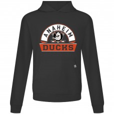 Толстовка Anaheim Ducks Levelwear Black Relay Banner Arch