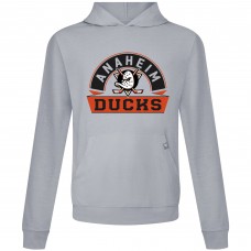 Толстовка Anaheim Ducks Levelwear Gray Relay Banner Arch