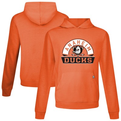 Толстовка Anaheim Ducks Levelwear Orange Relay Banner Arch