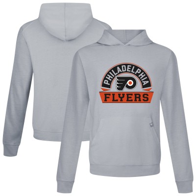 Толстовка Philadelphia Flyers Levelwear Gray Relay Banner Arch