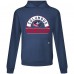 Columbus Blue Jackets Levelwear Navy Relay Banner Arch Pullover Hoodie