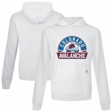 Толстовка Colorado Avalanche Levelwear White Relay Banner Arch