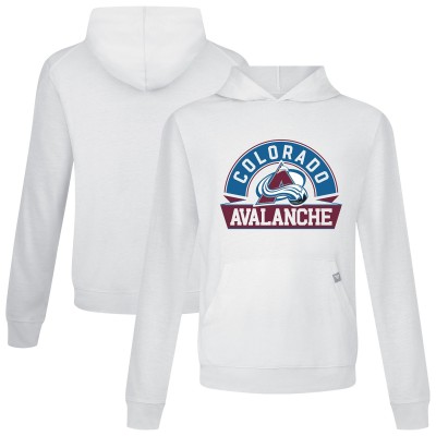Толстовка Colorado Avalanche Levelwear White Relay Banner Arch