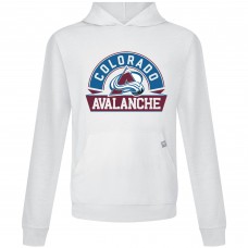Толстовка Colorado Avalanche Levelwear White Relay Banner Arch