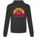 Calgary Flames Levelwear Black Relay Banner Arch Pullover Hoodie