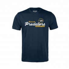 Подростковая Nashville Predators Levelwear Navy Little Richmond Monument T-Shirt