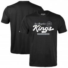 Подростковая Los Angeles Kings Levelwear Black Little Richmond Monument T-Shirt