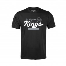 Подростковая Los Angeles Kings Levelwear Black Little Richmond Monument T-Shirt