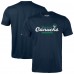 Подростковая Vancouver Canucks Levelwear Navy Little Richmond Monument T-Shirt