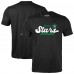 Подростковая Dallas Stars Levelwear Black Little Richmond Monument T-Shirt