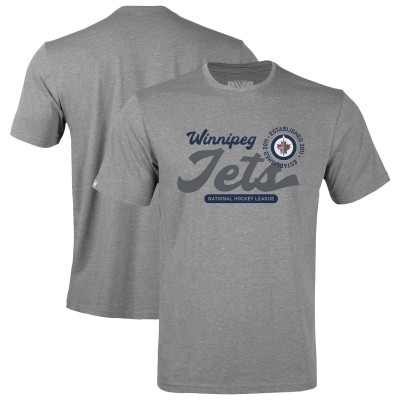 Футболка Подростковая Winnipeg Jets Levelwear Gray Little Richmond Monument