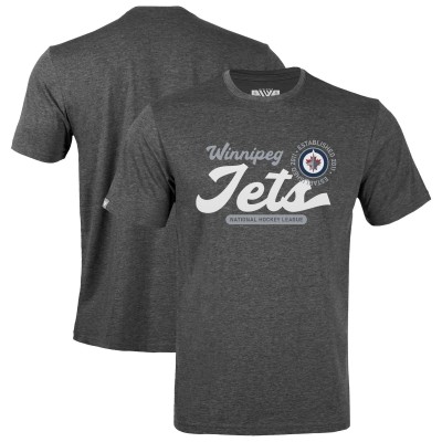 Футболка Подростковая Winnipeg Jets Levelwear Gray Little Richmond Monument