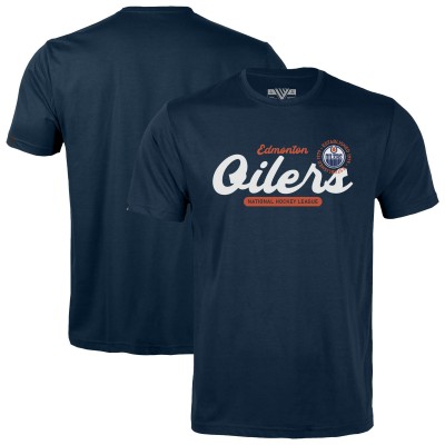 Футболка Подростковая Edmonton Oilers Levelwear Navy Little Richmond Monument