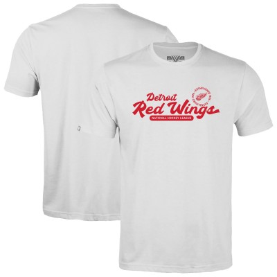 Подростковая Detroit Red Wings Levelwear White Little Richmond Monument T-Shirt