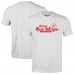 Подростковая Detroit Red Wings Levelwear White Little Richmond Monument T-Shirt