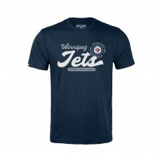 Футболка Подростковая Winnipeg Jets Levelwear Navy Little Richmond Monument