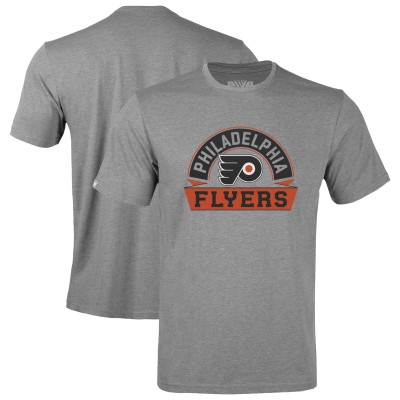 Футболка Подростковая Philadelphia Flyers Levelwear Gray Little Richmond Banner Arch