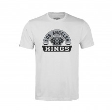 Подростковая Los Angeles Kings Levelwear White Little Richmond Banner Arch T-Shirt