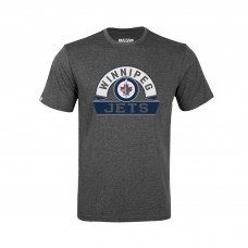 Футболка Подростковая Winnipeg Jets Levelwear Gray Little Richmond Banner Arch