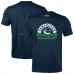 Подростковая Vancouver Canucks Levelwear Navy Little Richmond Banner Arch T-Shirt