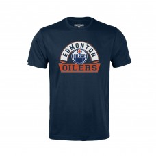 Футболка Подростковая Edmonton Oilers Levelwear Navy Little Richmond Banner Arch