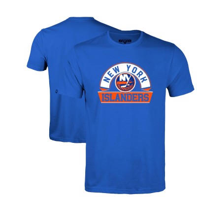 Подростковая New York Islanders Levelwear Royal Little Richmond Banner Arch T-Shirt