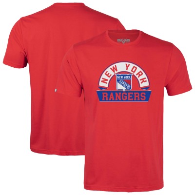 Футболка Подростковая New York Rangers Levelwear Red Little Richmond Banner Arch