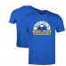 Подростковая Buffalo Sabres Levelwear Royal Little Richmond Banner Arch T-Shirt