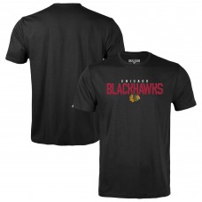 Футболка Подростковая Chicago Blackhawks Levelwear Black Little Richmond Carve