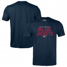 Подростковая Columbus Blue Jackets Levelwear Navy Little Richmond Carve T-Shirt