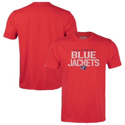 Подростковая Columbus Blue Jackets Levelwear Red Little Richmond Carve T-Shirt