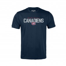 Футболка Подростковая Montreal Canadiens Levelwear Navy Little Richmond Carve