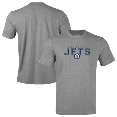 Футболка Подростковая Winnipeg Jets Levelwear Gray Little Richmond Carve