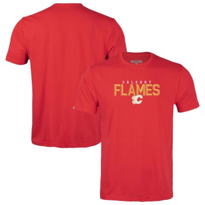 Подростковая Calgary Flames Levelwear Red Little Richmond Carve T-Shirt