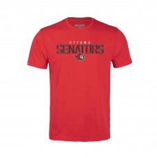 Подростковая Ottawa Senators Levelwear Red Little Richmond Carve T-Shirt